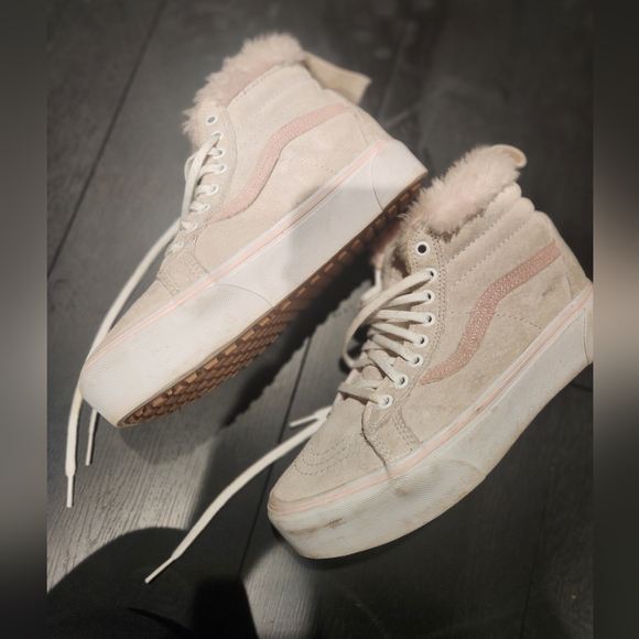 Vans Sneakers High Top With Fur - Picture 5 of 11